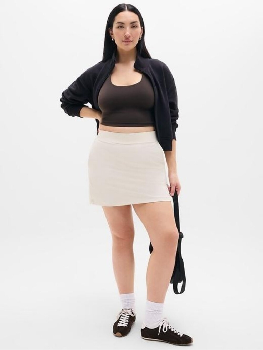 Athleta Brooklyn Heights High Rise Skort Light Beige Size 22